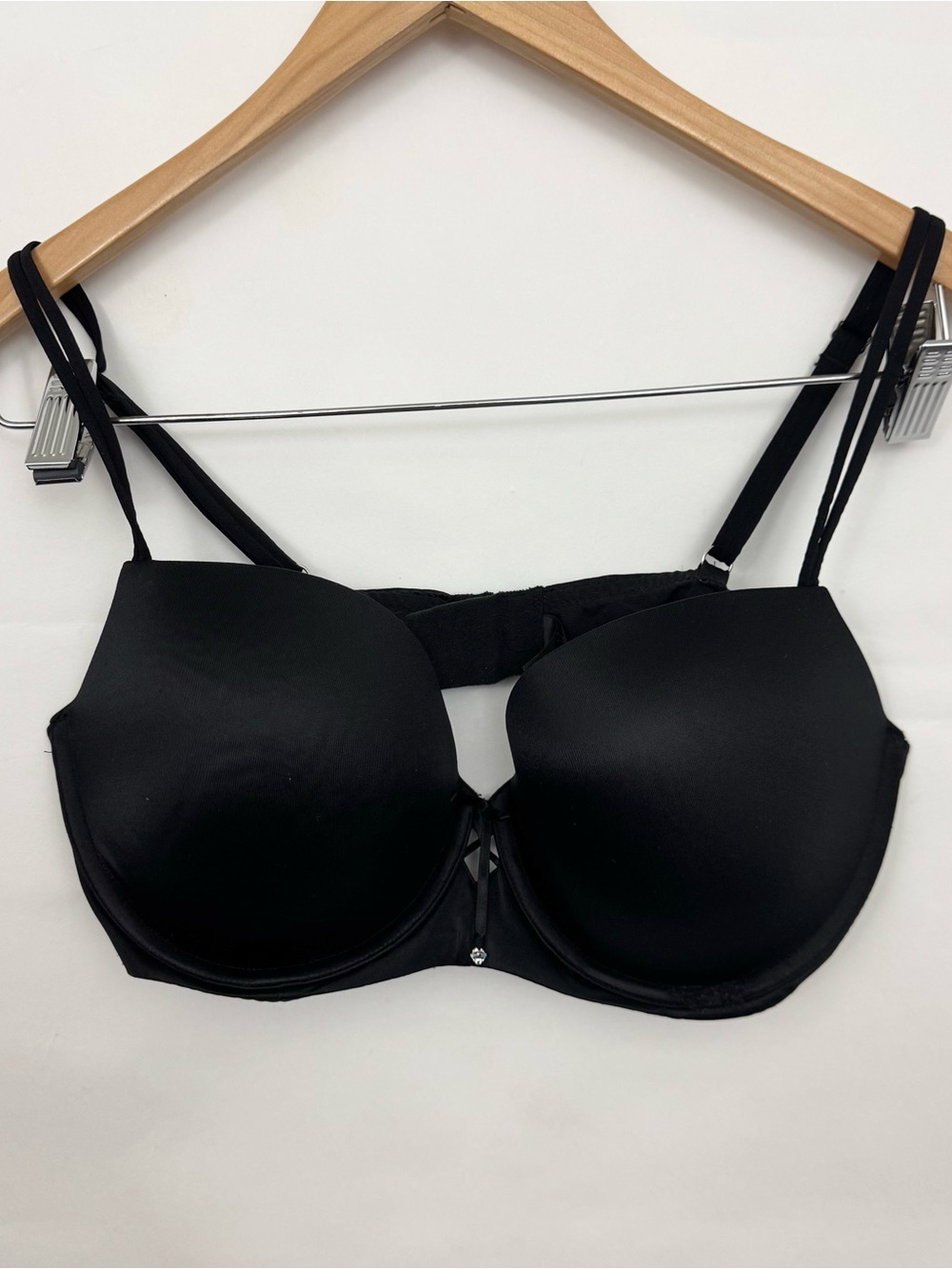 Victoria’s Secret Black Balconet Charm Bra 36D